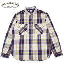 EGAnEX WAREHOUSE lVc Lot 3104 FLANNEL SHIRTS B ONE WASH  AJW Y