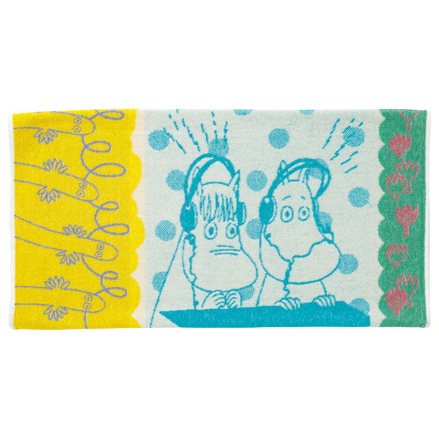 のびのびタオルまくらカバー MOOMIN ムーミン リトルミイ ラジオの時間 タオル枕カ...