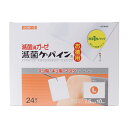 滅菌ケーパイン お徳用L 7.5×10 24枚 川本産業 滅菌ガーゼ 得々 カットガーゼ マスクのあてガーゼにも 医療機器