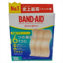 バンドエイド 超フィット Mサイズ（旧：快適プラス　スタンダードサイズ） 100枚入 絆創膏 BAND-AID