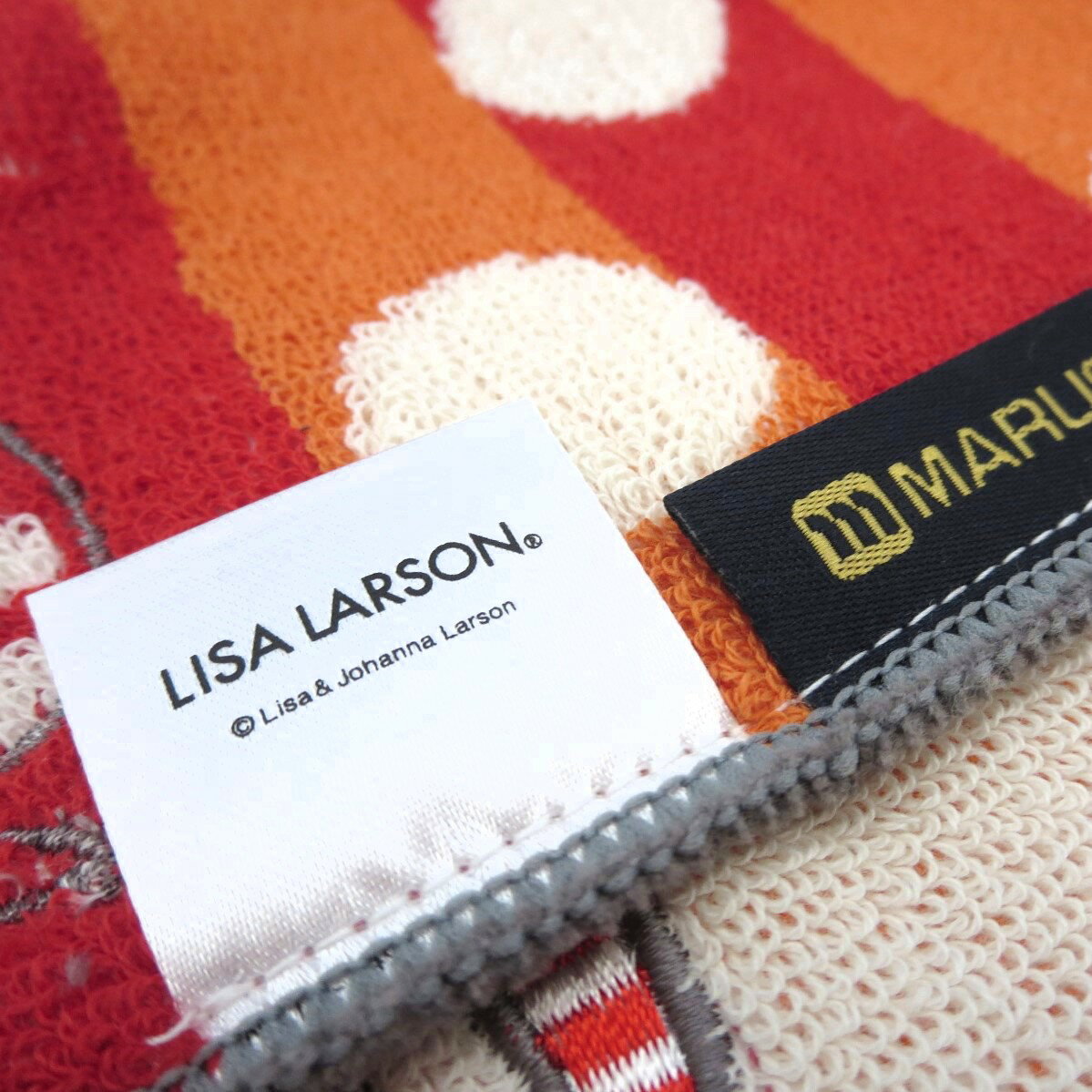 ミニタオル ベイビーマイキードット リサ・ラーソン LISA LARSON 北欧