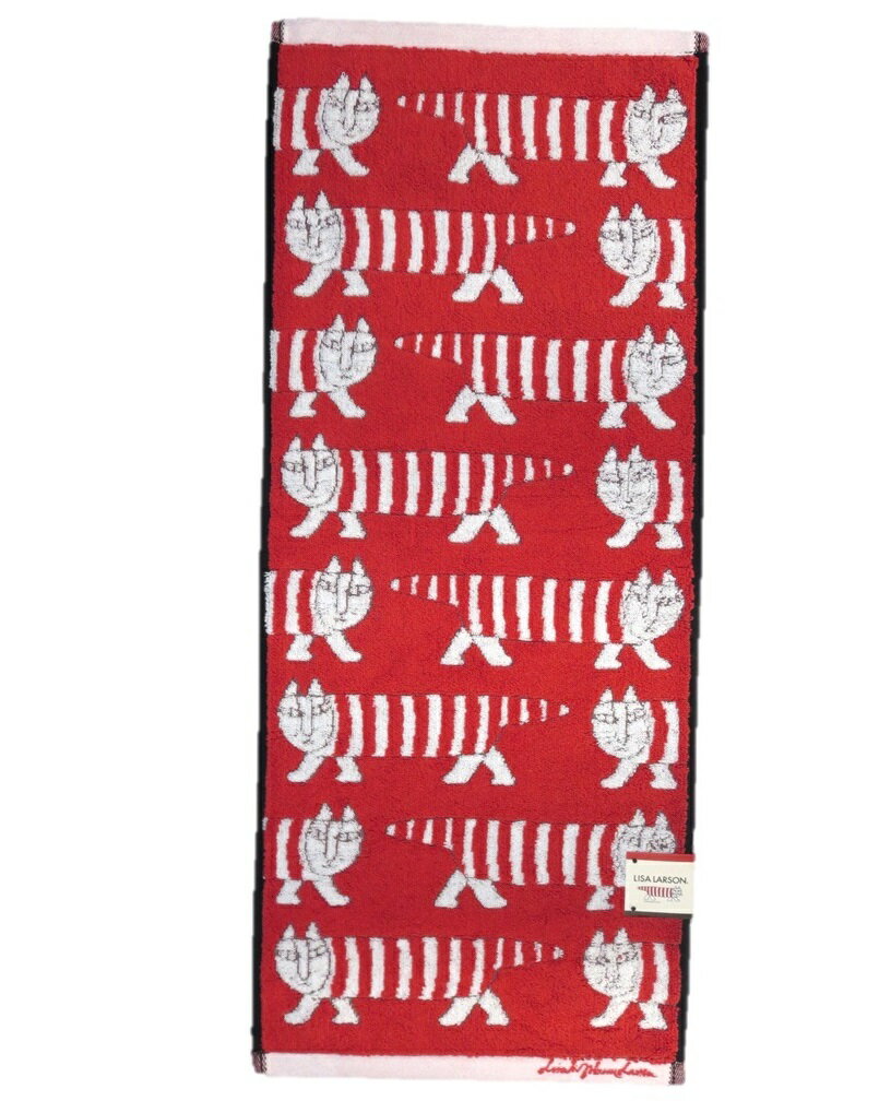 フェイスタオル リサ・ラーソン マイキーレッド 北欧