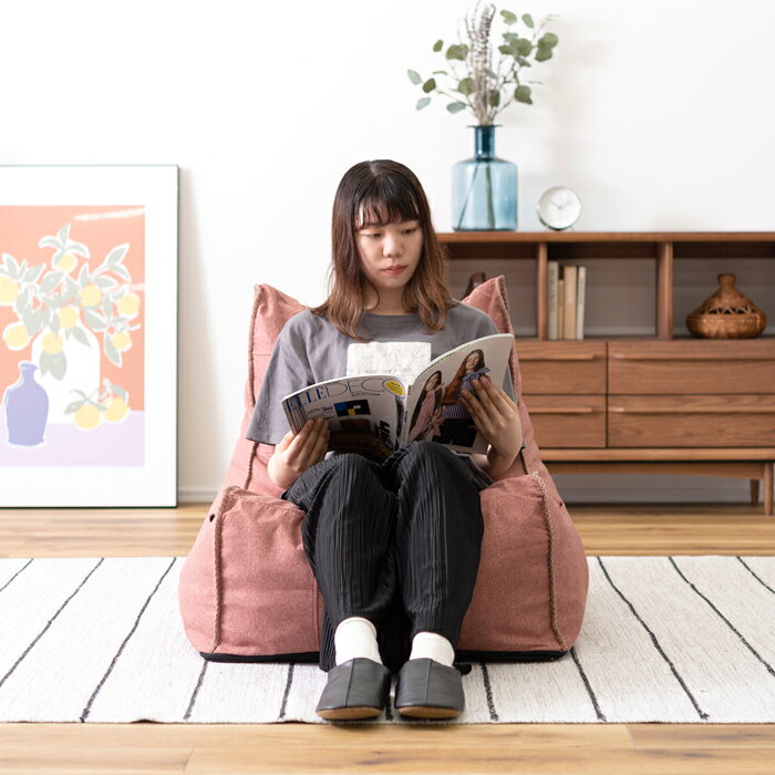 ソファ 家具 ポケット付き ひとり暮らし リラックスソファ 丈夫 送料無料 東谷 LSS-51 [3]