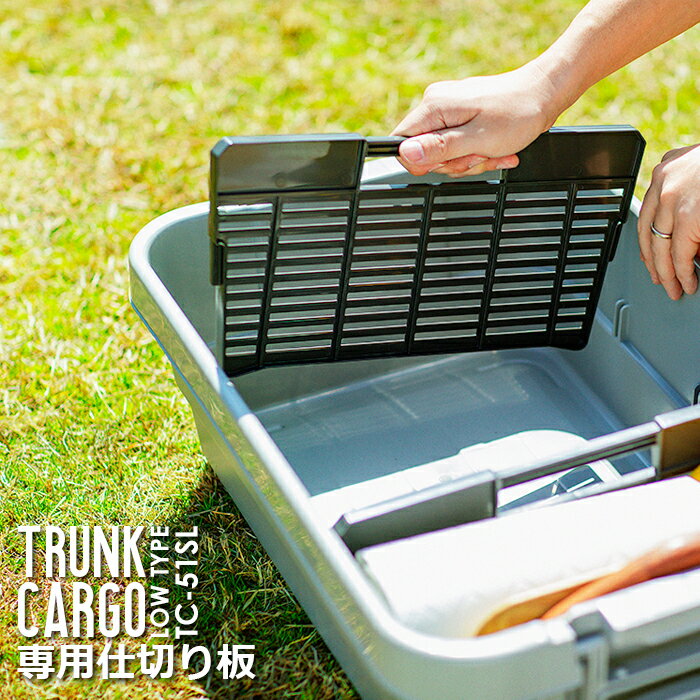 乐天商城 - トランクカーゴ 仕切り板 収納 30L アウトドア ソロキャン 浅型 東谷 TC-51SL