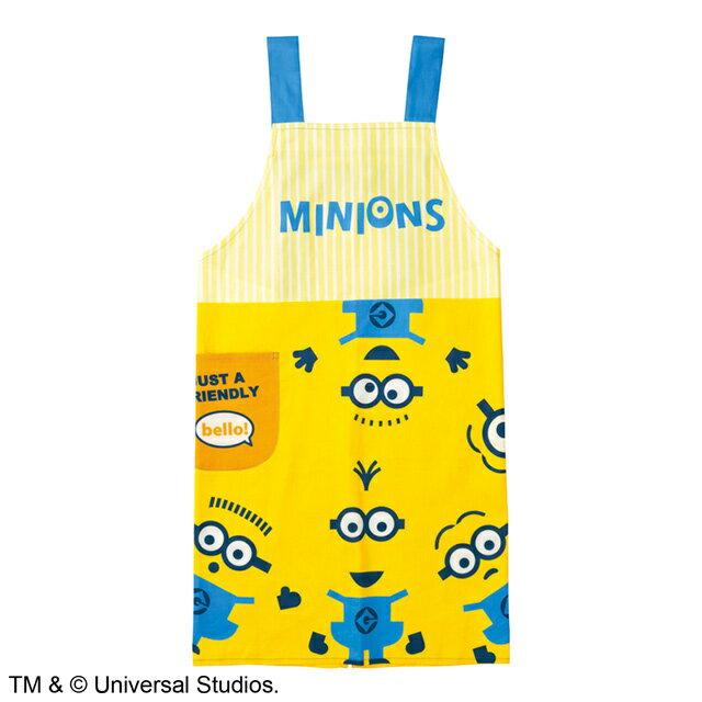 乐天商城 - MINION ミニオン ミニオンアクション エプロン H型エプロン ミニオンズ