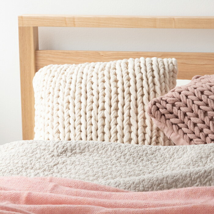 ニットクッション くすみカラー 家具 クッション おしゃれ 韓国 東谷 FAB-101 [2]