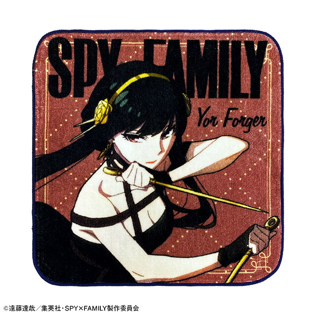 乐天商城 - SPY×FAMILY ヨル_スタンダード ミニタオル スパイファミリー