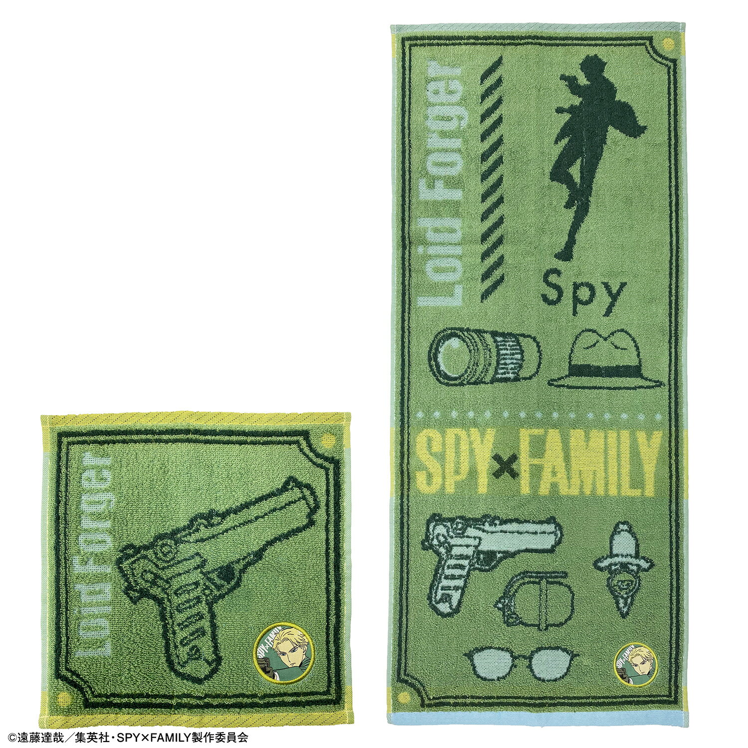 Rakuten - 【スーパーSALE割引商品】SPY×FAMILY スパイファミリー ロイド_アイコン ミニ/フェイスタオル