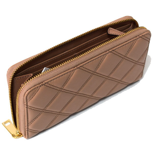 マークジェイコブス 長財布 MARC JACOBS ラムスキン レザー DOUBLE J ロゴ キルテ...