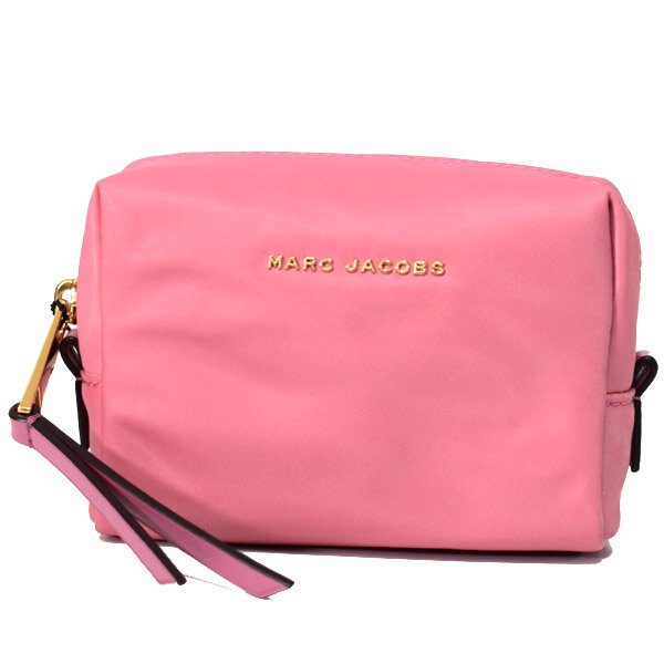 マークジェイコブス 小物 MARC JACOBS ナイロン ジップ ザット スモール コスメティック 化粧ポーチ コスメポーチ キャニオンピンク M0013615【ブランド 新品 送料無料 誕生日 プレゼント 正規 人気 レディース 安心 保証 ギフト 10倍 OUTLET 即日発送 日本未発売】