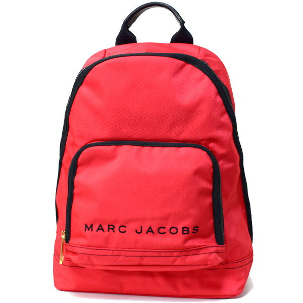 マークジェイコブス バッグ MARC JACOBS ナイロン オールスター ロゴ バックパック リュックサック ショルダー バッグ リップスティックレッド M0014780【ブランド 新品 送料無料 プレゼント 正規 人気 安心 保証 ギフト 10倍 OUTLET 包装 即日発送 代引無料】