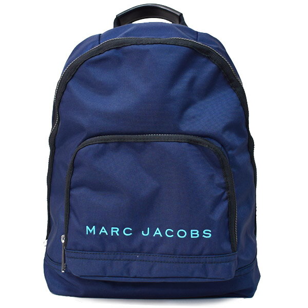 マークジェイコブス バッグ MARC JACOBS ナイロン オールスター ロゴ バックパック リュックサック ショルダー バッグ インディゴ M0014780【ブランド 新品 送料無料 誕生日 記念日 プレゼント 正規 人気 レディース 安心 保証 ギフト 10倍 OUTLET 包装 即日発送 代引無料】