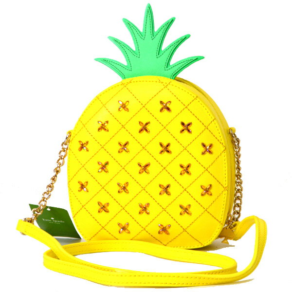 ケイトスペード バッグ katespade レザー パイナップル ストーン ポーチ クロスボディ ショルダー バッグ マルチ 4368【ブランド 新品 送料無料 誕生日 プレゼント 正規 人気 レディース 安心 保証 ギフト 10倍 OUTLET 包装 即日発送 代引無料 】のサムネイル