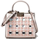 ケイトスペード バッグ katespade レザー アインズリー ストリート ビジュー ミニ クロスボディ 斜め掛け 2WAY サッチェル ショルダー ハンドバッグ メタリックブラッシュ 5699【ブランド 新品 送料無料 誕生日 プレゼント 正規 人気 レディース 安心 保証 ギフト 】