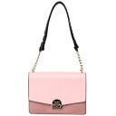 ケイトスペード バッグ katespade カウレザー ネーヴ ミディアム コンバーチブル フラップ 2WAY ショルダー ハンドバッグ ロージーチークス×ブラック×スパロウ WKRU6055【ブランド 新品 送料無料 正規 人気 安心 保証 ギフト 10倍 OUTLET 包装 即日発送 代引無料】