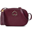 ケイトスペード バッグ katespade ぺブルレザー コートニー タッセル カメラバッグ クロスボディー 2WAY 斜めがけ ショルダー クラッチバッグ チ...