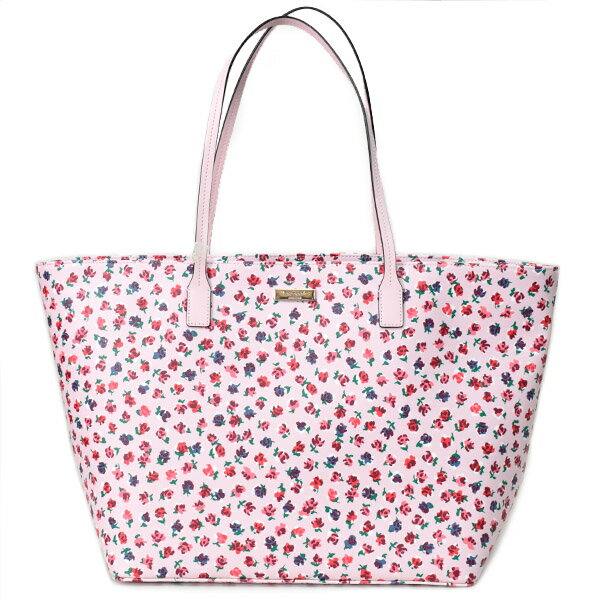 ケイトスペード バッグ katespade サフィアーノPVC マルガレータ ショア ストリート ボールド ローズ ミニ 薔薇 花柄 フラワー フローラル ショルダー トートバッグ ピンクマルチ WKR00226【ブランド 新品 送料無料 10倍 即日発送 代引無料】