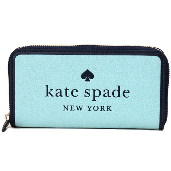 ケイト・スペード ニューヨーク 革長財布 レディース ケイトスペード 長財布 katespade ぺブルレザー エラ ロゴ ラージ コンチネンタル ジップ アラウンド 財布 プールサイド K7179【ブランド 新品 送料無料 誕生日 お祝い 記念日 プレゼント 正規 人気 レディース 安心 保証 ギフト 10倍 OUTLET アウトレット】