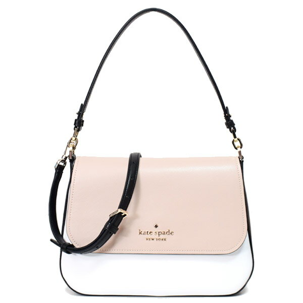 ケイト・スペード ニューヨーク 革バッグ レディース ケイトスペード バッグ katespade レザー ステイシー カラー ブロック 2way フラップ ショルダー ハンド バッグ ウォームベージュ K9325【ブランド 新品 送料無料 誕生日 プレゼント 正規 人気 レディース 安心 保証 ギフト 10倍 OUTLET アウトレット レディース 】