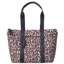 ケイトスペード バッグ katespade キルティング レオパード トート ヒョウ柄 カムデン エクストラ ラージバッグ ブラウンマルチ KH406【ブランド 新品 送料無料 正規 人気 安心 保証 10倍 OUTLET 即日発送 】