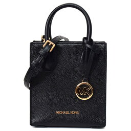 マイケルコース バッグ MICHAEL KORS レザー マーサー エクストラ スモール NS ロゴ ショッパー クロスボディ 2way 斜め掛け ショルダー トート ハンドバッグ ブラック 35S1GM9T0L【新品 送料無料 即日発送アウトレット 誕生日 プレゼント ギフト】