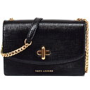 マーク ジェイコブス 革ショルダーバッグ レディース マークジェイコブス バッグ MARC JACOBS カーフレザー ロゴ ターンロック クロスボディ 斜めがけ チェーン ショルダーバッグ ブラック M0016669【ブランド 新品 送料無料 誕生日 記念日 お祝い プレゼント 正規 人気 レディース 安心 保証 ギフト 10倍】