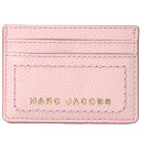 マーク ジェイコブス 名刺入れ レディース マークジェイコブス カードケース MARC JACOBS レザー ロゴ カードケース 定期入れ 名刺入れ ピーチウィップ S102L01FA21【ブランド 新品 送料無料 誕生日 記念日 お祝い プレゼント 正規 人気 レディース 安心 保証 ギフト 10倍 アウトレット】