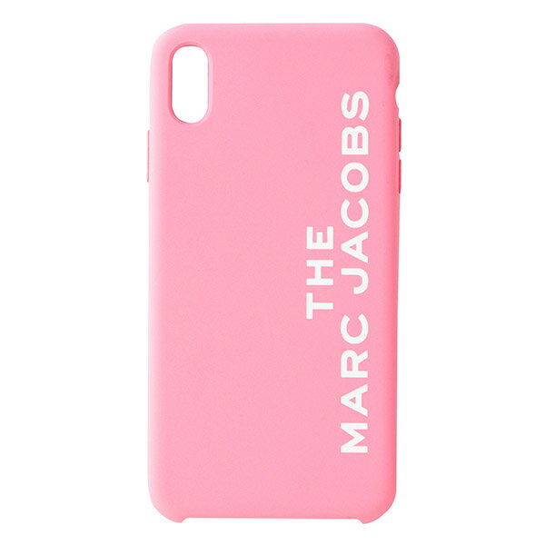 マークジェイコブス スマホケース  メンズ マークジェイコブス 小物 MARC JACOBS シリコン ロゴ iPhoneXS MAX（iPhone10s MAX）専用 スマホ ケース カバー カップケーキピンク M0015930【ブランド 新品 送料無料 誕生日 記念日 お祝い 正規 人気 レディース 安心 保証 ギフト 10倍】