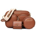 マイケルコース バッグ MICHAEL KORS レザー ジェット セット トラベル ミディアム マルチポーチ 2点セット スモール クロスボディ 斜めがけ ショルダーバッグ ラゲージ 35S2GTTC6L【送料無料 即日発送 アウトレット ギフト 誕生日 プレゼント】(4)