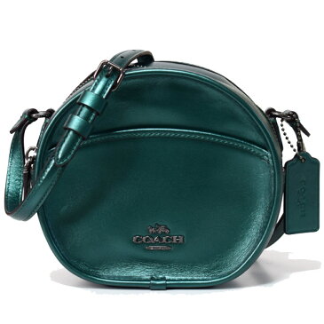 コーチ バッグ COACH カーフレザー メタリック キャンティーン 斜め掛け ショルダー クロスボディ バッグ メタリックグリーン 29794 【ブランド 新品 送料無料 誕生日 正規 人気 安心 保証 ギフト 10倍 OUTLET 包装 即日発送 代引無料 】