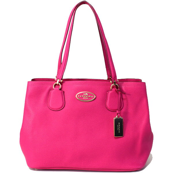 コーチ バッグ COACH クロスグレインレザー キット キャリオール ショルダー ハンドバッグ ピンクルビー 34388 【ブランド 新品 送料無料 誕生日 プレゼント 正規 人気 レディース 安心 保証 ギフト 10倍 日本未発売 】