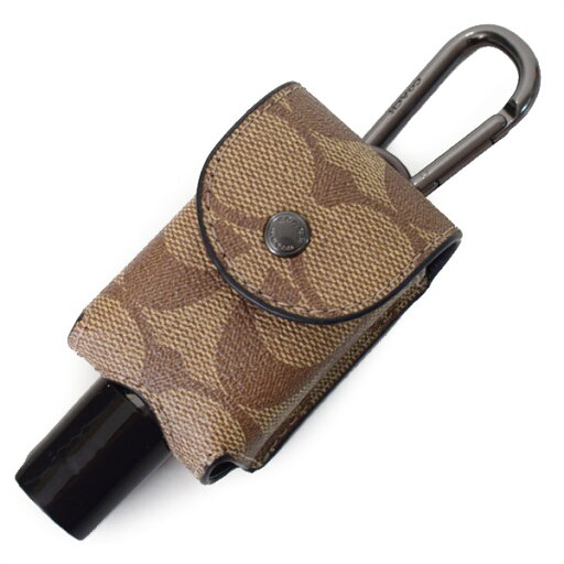 コーチ キーホルダー COACH コーティングキャンバス カーフレザー シグネチャー ハンド サニタイザー ハンドジェル 消毒液 ケース ホルダー カラビナ付き バッグチャーム キーホルダー カーキ C5593【ブランド 新品 送料無料 保証 10倍 OUTLET 即日発送 代引無料 】 コーチ キーホルダー COACH コーティングキャンバス カーフレザー シグネチャー ハンド サニタイザー ハンドジェル 消毒液 ケース ホルダー カラビナ付き バッグチャーム キーホルダー カーキ C5593【ブランド 新品 送料無料 保証 10倍 OUTLET 即日発送 代引無料 】
