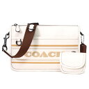 コーチ 革小銭入れ レディース コーチ バッグ COACH レザー ハリテージ コンバーチブル ロゴ ストライプ コインケース付き 2way クロスボディ クラッチ ショルダーバッグ チャームマルチ CG998【ブランド 新品 送料無料 誕生日 プレゼント 正規 人気 レディース 安心】