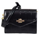 コーチ 財布 COACH クロコダイル エンボスドレザー ミニ ウォレット 2WAY ショルダー カードケース 定期入れ 名刺入れ ポーチ コインケース 財布 ...