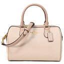 コーチ バッグ COACH キャンバス レザー シグネチャー ローワン サッチェル 2WAY ボストン ショルダー ハンドバッグ ダークナチュラルマルチ CAK58【新品 送料無料 正規 安心 保証 包装 即日発送】(4)