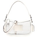 コーチ バッグ COACH PVC レザー スケルトン シースルー クリア スウィンガー ターンロック 2way クロスボディ 斜め掛け ショルダー ハンドバッグ チャーク CBH13【ブランド 新品 送料無料 誕生日 プレゼント 正規 人気 レディース 安心】