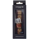 コーチ アップルウォッチ 替えベルト COACH シグネチャー アップルウォッチ applewatch 替えベルト レザー ストラップ ウォッチ 腕時計 カーキ...