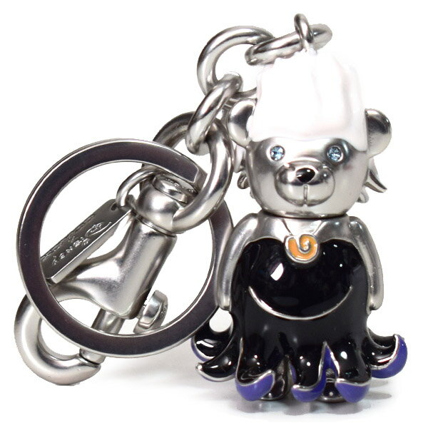 コーチ キーホルダー COACH メタル エナメル ディズニー コラボ リトルマーメイド アースラ ベアー くま 熊 スワロスキー バッグチャーム キーリング キーホルダー マルチ CC346【ブランド 新品 送料無料 誕生日 正規 保証 10倍 OUTLET】のサムネイル