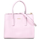 フルラ バッグ FURLA レザー アミナ ロゴ S トート 2way クロスボディ 斜め掛け ショルダー ハンドバッグ ペールピンク 1018067【ブランド 新品 送料無料 誕生日 記念日 お祝い プレゼント 正規 人気 レディース 安心 保証 包装 即日発送 代引無料 】