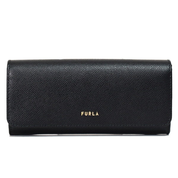 Furla - フルラ 長財布 FURLA レザー ロゴ クラシック フラップ XL バイフォールド 長財布 ネロ PS81CL0【ブランド 新品 送料無料 誕生日 記念日 お祝い プレゼント 正規 人気 レディース 安心 保証 包装 即日発送 】