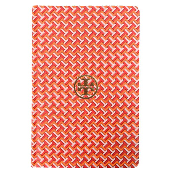 トリーバーチ ノートブック TORY BURCH T ジグザグ ロゴ ステーショナリー 手帳 メモ帳 小物 レッド 71856【ブランド 新品 送料無料 誕生日 お祝い 記念日 プレゼント 正規 人気 レディース 安心 保証 ギフト 10倍 OUTLET 包装 即日発送 代引無料】