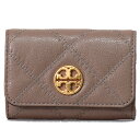 トリーバーチ ミニ財布 レディース トリーバーチ カードケース TORY BURCH レザー ウィラ キルティング ロゴ 定期入れ 名刺入れ 二つ折り カードケース ミニ ウォレット クラシックトープ 83693【ブランド 新品 送料無料 正規 人気 安心 保証 即日発送 代引無料 】