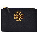 トリーバーチ トリーバーチ カードケース TORY BURCH レザー ブリテン ロゴ ジップ 小物 定期入れ 小銭入れ コインケース ブラック 78566【ブランド 新品 送料無料 誕生日 記念日 お祝い 正規 人気 安心 保証 ギフト 10倍 OUTLET 包装 即日発送 代引無料】