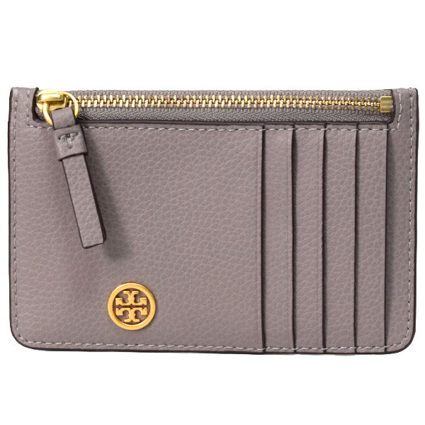 トリーバーチ コインケース TORY BURCH レザー ウォーカー ロゴ トップ ジップ カードケース 名刺入れ 定期入れ パスケース コインケース グレーヘロン 79031【ブランド 新品 送料無料 誕生日 記念日 正規 人気 安心 保証 ギフト 10倍 OUTLET 包装 即日発送 代引無料】