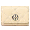 トリーバーチ カードケース TORY BURCH レザー ウィラ キルティング ロゴ 定期入れ 名刺入れ ステッチ 二つ折り カードケース ミニ ウォレット ニ...