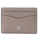 トリーバーチ カードケース TORY BURCH レザー エマーソン スリム 小物 定期入れ グレーヘロン 136101【ブランド 新品 送料無料 誕生日 記念日 お祝い プレゼント 正規 人気 レディース 安心 保証 ギフト 10倍 OUTLET アウトレット】