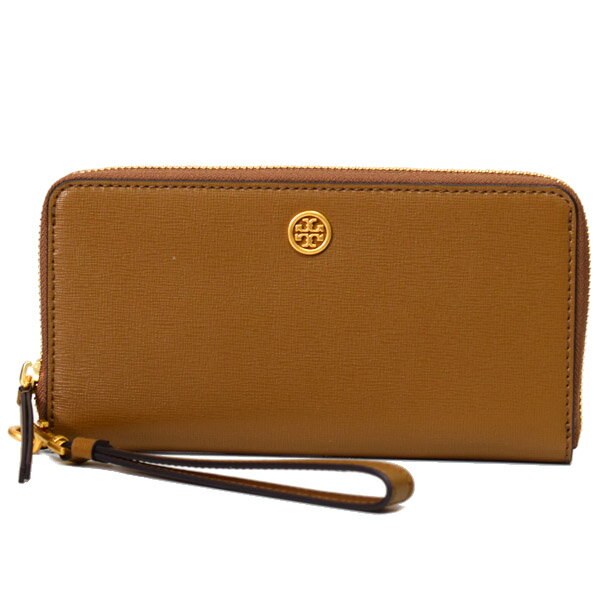 トリーバーチ 長財布 レディース トリーバーチ 長財布 TORY BURCH レザー ロビンソン ジップ コンチネンタル リストレット アラウンド 長財布 ビストロブラウン 84066【ブランド 新品 送料無料 正規 人気 安心 保証 即日出荷 アウトレット 誕生日 プレゼント ギフト レディース 】