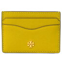 トリーバーチ カードケース TORY BURCH レザー エマーソン スリム 小物 定期入れ アイスランドパルム 136101【ブランド 新品 送料無料 誕生日 記念日 お祝い プレゼント 正規 人気 レディース 安心 保証 ギフト 10倍 OUTLET アウトレット】