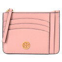 トリーバーチ トリーバーチ カードケース TORY BURCH レザー ロビンソン トップ ジップ コインケース 定期入れ カードケース ピンクムーン 84071【ブランド 新品 送料無料 誕生日 記念日 お祝い プレゼント 正規 人気 レディース 安心 保証 ギフト 10倍 OUTLET 包装 即日発送 】