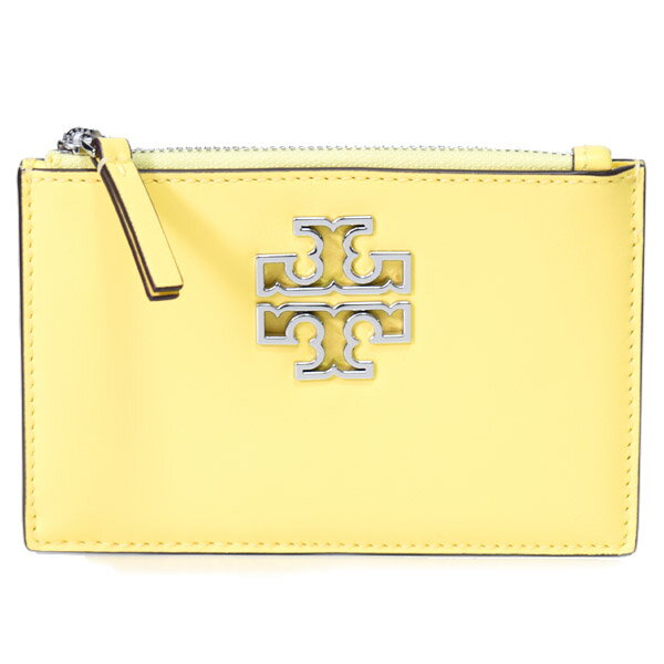 トリーバーチ カードケース TORY BURCH レザー ブリテン ロゴ ジップ 小物 定期入れ 小銭入れ コインケース ビンテージレモン 158129【ブランド 新品 送料無料 誕生日 記念日 お祝い 正規 人気 安心 保証 ギフト 10倍 OUTLET アウトレット プレゼント レディース】のサムネイル